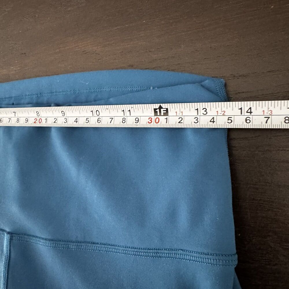 Bundle of 2 Lululemon Wunder Train High-Rise Tight 25” Leggings Sz 10 Blue/Teal - Picture 11 of 11